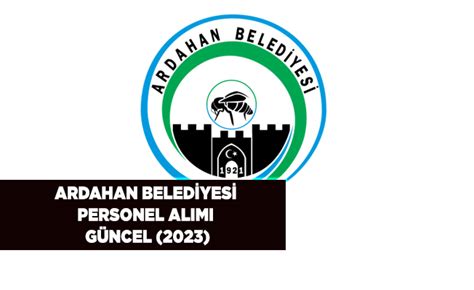 Ardahan Belediyesi Çevre Mühendisi Alımı