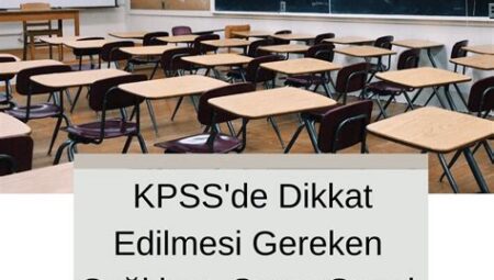 KPSS Sınavında Dikkat Edilmesi Gereken Kurallar