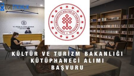 Kültür ve Turizm Bakanlığı Kütüphaneci Alımı